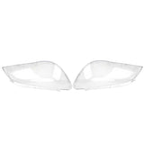 1 Pair Headlight Lens Cover ABS Clear HeadlampLens Cover Shell for F01 F02 740i 740Li 750i 750Li 760i 760Li