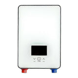 220v 6500w Electric Hot Water Heater Tankless Instant Heating Set Bathroom Self Nozzle|
