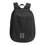 Motorcycle Helmet Bag Expandable Bottom Large Capacity Shockproof Travel Bag for Dirt Bike Motorbike Black