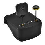 EV800D 5.8G 40CH 5 Inch 800x480 Video Headset HD DVR Diversity FPV Goggles with Battery for RC Mode