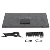 30W USB Solar Panel with Type C DC Port IP65 Waterproof Foldable Portable Solar Charging Panel for Phone Computer Camera