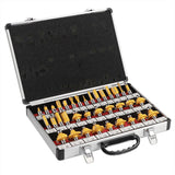 35Pcs Woodworking Router Bits Trimming Machine Tool Wood Milling Engraving Cutter