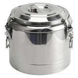 Stainless Steel Insulated Beverage Dispenser Durable Large Capacity Heat Retention for Hot Cold Coffee Tea Milk Juice 10L