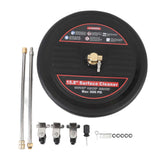 15.8 Inch Surface Cleaner with Wheels 3600PSI 1/4 Inch Quick Plug Stainless Steel Pressure Washer Surface Cleaner for Driveway Terrace Garden
