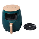 Food Fryer 4.5L Large Capacity Intelligent Touchscreen Oilless Fryer Cooker for French Fry Chicken Wing Vegetable