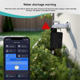 Tuya Smart Home Wifi Timed Irrigation Water Valve Ip65 Waterproof With Brass Inlet Solar Powered Irr