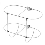Double Fender Holder Stainless Steel 304 Rust Proof Boat Fender Rack Fit For 9in Marine Yacht Fenders