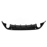 Gloss Black TCR Rear Bumper Diffuser Valance Sporty Style For MK7 Pre?Facelift 2013 to 2016