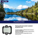 Filter Set for O4 Air Unit Pro UV CPL ND Filter Kit Camera Protection Lens Filter for O4 Air Unit P