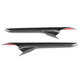 2pcs Carbon Fiber Fender Trim Vehicle Modification Turn Signal Sticker Fit for F90 M5 2018?2020