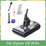 216v 8000mah Vacuum Cleaner Replacement Rechargeable Battery Kit For V8 Liion Vacuum Battery With Fr
