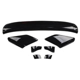 Trunk Spoiler,Glossy Black for Type?R For Style Trunk Spoiler Trunk Rear Wing Quality You Can Trust