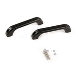 1Pair Alloy A Pillar Grab Handle Trim for 90 110 2004-2018 Car Inner Door Pillar Handle Grip