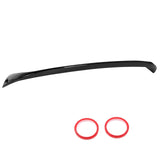Glossy Black Duckbill Trunk Lid Spoiler Wing Accessory Fit for Peugeot 308S 2014?2020