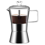 Moka Induction Stovetop Espresso Maker, Italian Coffee Maker, 240Ml