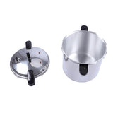 Aluminium Alloy Pressure Cooker Thickened 23L Capacity Fast Cooking with Meter for Kitchen Gas Stove