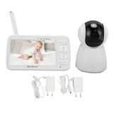 Baby Monitor 3X Magnification 2 Way Intercom Night Vision 1000ft Long Range Baby Camera Monitor 100?240V EU Plug