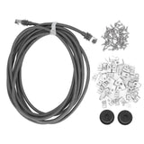 Replacement Cable for Starlink Gen3 V3 Professional IP68 Waterproof 1200Mbps Plug and Play Satellite Replacement Cable 150FT(46Meter)