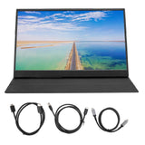 15.6 Inch Portable Display FHD 1080P 60Hz IPS 178?? Wide Angle Support HDR Dual Type C Portable Screen with Magnetic Stand Cover