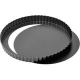 Classic 28 Cm Tarte Pan With Removable Base Nonstick Quiche Pan Ready To Serve Even Browning