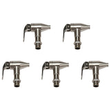 5X Beverage Dispenser Replacement Spigot,Stainless Steel Polished Finished, Water Dispenser Replacem