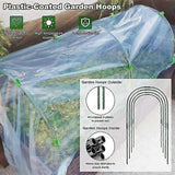 Greenhouse Hoops Grow Tunnelfor Raised Beds