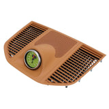 Car Dashboard Grill Panel with Green Stopwatch Wiring Type 95B 858 189 C 5Q0 Replacement for Macan 2014?2020 Beige