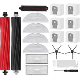 For S8 Pro Ultra Main Roller Brush Side Brushes Filter Rags