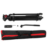 Miliboo MTT601A Professional DSLR Tripod with Hydraulic Ball Head and 10kg Load Capacity