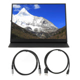 11 Inch Portable Display 2560x1440 HDR Type C External Screen with Dual Speakers for Laptop PC Computer Gaming Monitoring