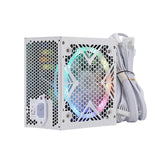(650W) 650W-850W Power Supply with Color Light Fan For Computer Chassis 12Cm Fan Efficient For Gamers And Designers Reliabled
