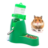 4 Color Plastic Hamster Drinker Water Bottle Dispenser Feeder Hanging Pet Guinea Pig Squirrel Rabbit Drinking Head Pipe Fountain