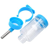 4 Color Plastic Hamster Drinker Water Bottle Dispenser Feeder Hanging Pet Guinea Pig Squirrel Rabbit Drinking Head Pipe Fountain