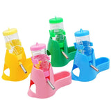 4 Color Plastic Hamster Drinker Water Bottle Dispenser Feeder Hanging Pet Guinea Pig Squirrel Rabbit Drinking Head Pipe Fountain