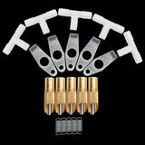 4 Pcs Automatic Drinking Rabbit Bunny Rabbits Drinking One Copper Nipple Drinker Rabbit Equipment