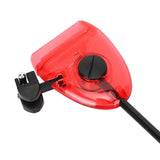 4 Pcs Fishing Bite Alarm Four Color Flash Hard Rod Rocker Tensioner Fishing Alarm Assembly Carp Fishing Sea Rod  Indicator