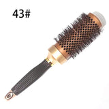 4 Size Hair Brush Nano Hairbrush Thermal Round Barrel Comb Hairdressing Hair Salon Styling Drying Curling