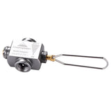 Convenient Canister Refill Adapter, Easy Efficient Gas Transfer, Super Aluminum Alloy And Brass, Compact Design