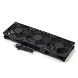 Three-fan High-performance 360mm X 120mm Usb Router Fan Efficient Laptop Host Case Solution with Big for Micro