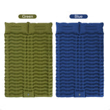 Foldable Camping Sleeping Pad - TPU, Ultralight, Waterproof, Built-in Foot Pump for Outdoor Camping, Hiking Supplies