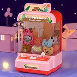 Mini Claw Machine For Kids - Arcade Claw Game Machine, 6 Mini Plush Toys,