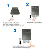 USB2.0 PCMCIA Card Reader ATA Card Reader PC Card Reader USB 2.0 to PC ATA PCMCIA Adapter Flash Disk Memory Card Reader