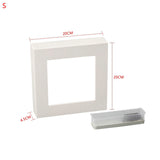 Photo Frame Flower Pot Living Room Wall Hanging Desktop Japanese Ikebana Plastic Plant Mounted Wall Decorative Wall Photo Frame