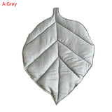 Newborn Baby Cotton Carpet Blanket Leaf Shape Crawling Play Mat Rug Kid Children