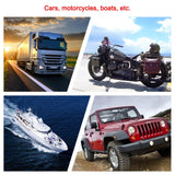 2 3 4 5 6 8 Gang 12V 24V Universal Rocker Switch Panel Waterproof RV Yacht Marine Boat Car Light ON/OFF