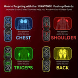 1pc Multifunctional Folding Push-up Board For Home And Gym Workouts