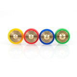 12pcs Brass Titanium Nozzle 0.25/0.4/0.6/0.8mm Heatbreak Brass Titanium Nozzle for Hotend Extruder