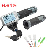 Control Throttle E-Bike For Electric Scooter 3 Speed Gear Switching 8pin Interface