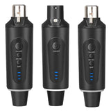 New 2.4G XLR Wireless Transmitting & Receiving System Dynamic Condenser Microphone Reverberation Adjustment