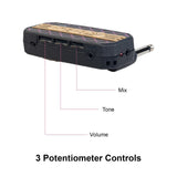 Mini Amp Portable Bass Headphone Amplifier 3.5mm Auxiliary Audio Input Plug Play Speaker Mute for Electric bass